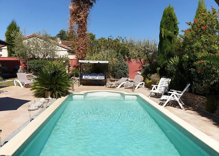 صورة Redhouse Studio Solarium Piscine Roques 