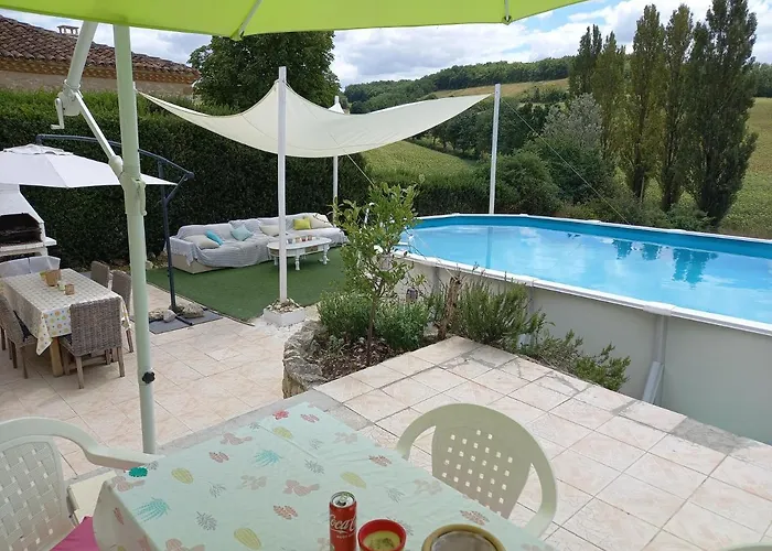 Les Collines De Bidouchac Bed & Breakfast Larroque-Saint-Sernin photo