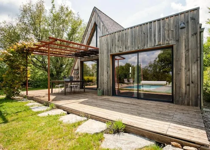 fotos do Les Trigones Du Causse -Maison Atypique Avec Piscine Privee Saint-Martin-Labouval
