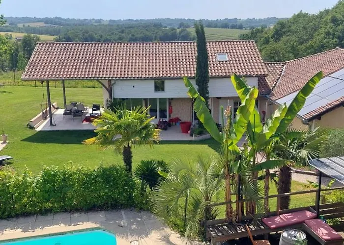 Maison Avec Piscine Chauffee Et Pool House Saint-Mont photo
