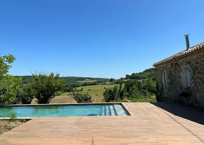 Maison Charmante Nature Piscine Chauffee Montlauzun photo