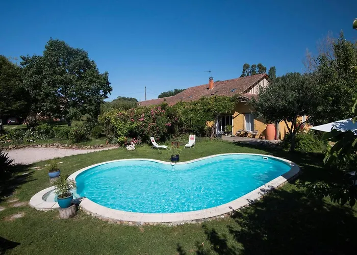 Idyllic Fermette Near Marciac- 8 People Entire Property Berdoues fotoğrafı