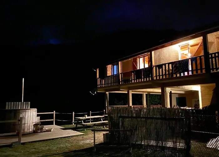 Les Marmottes Pour 12 Avec Bain Nordique Privatif Villa Camous photo