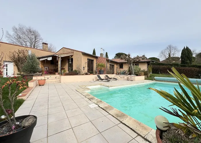 fotos do Le Bonheur 8P - Maison Familiale - Piscine-Jardin Dremil-Lafage