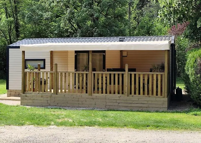 Mobil Home 2 Chambres Caylus 사진