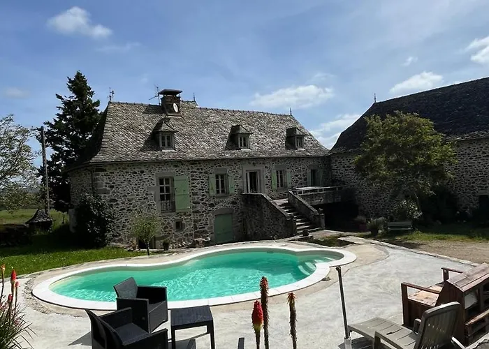 Villa Maison De Campagne Avec Piscine La Bastide-l'Eveque Foto