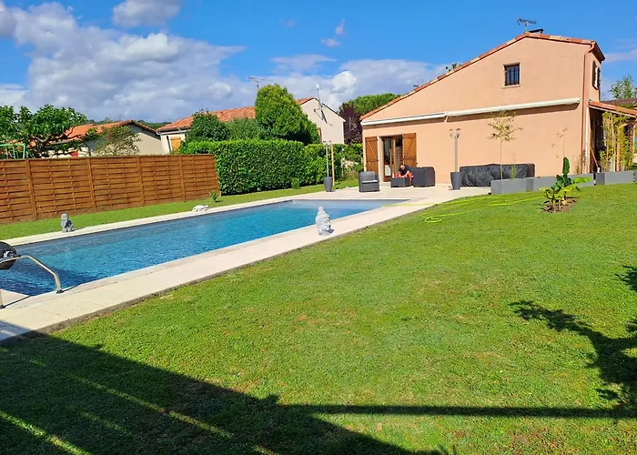 Labastide-Saint-Georges Jolie Maison Avec Piscine תמונה