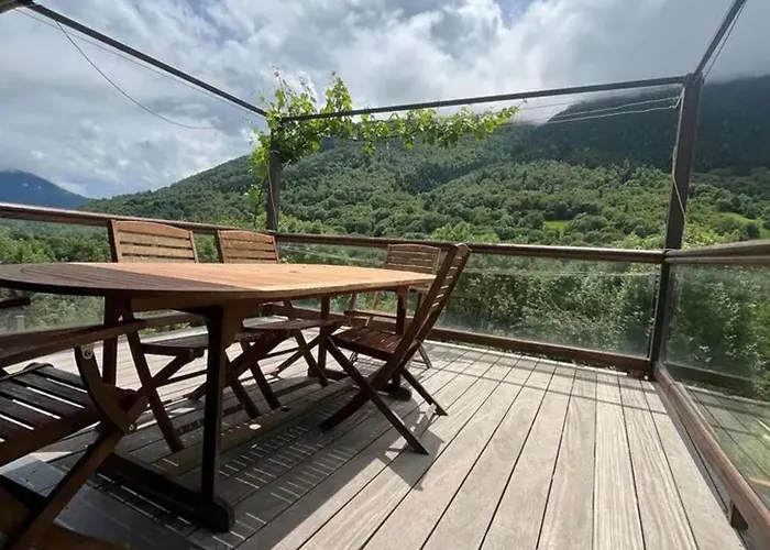 Maison Chaleureuse A Saint-Aventin Avec Jardin Et Vue Montagne photo