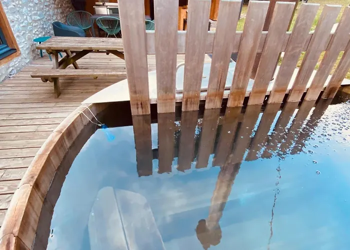 Gites Et Yourte Le Tucaou Avec Bains Nordiques Camous foto