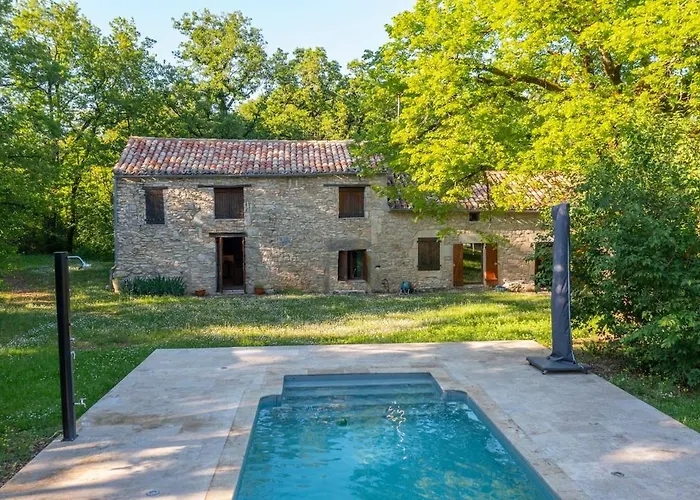 foto di Villa Magnifique longère en pierre du Lot Piscine Privée Vaylats