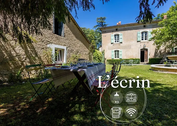 L'Ecrin - Maison De Campagne Dans Un Parc Arbore Peyregouxの写真