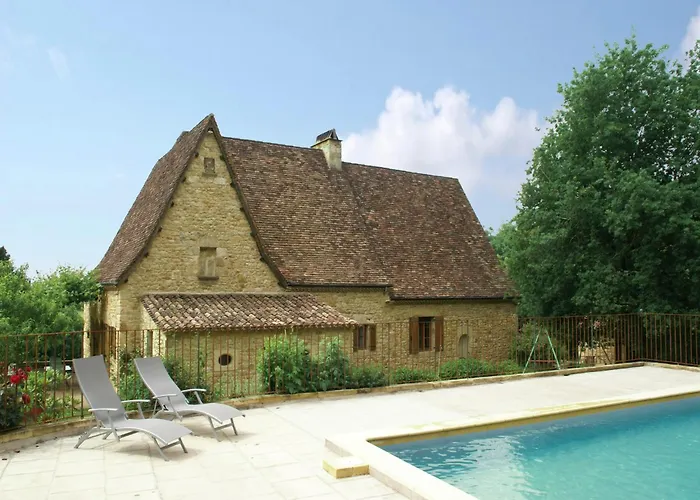 Luxurious Holiday Home In Domme With Swimming Pool Saint-Cirq-Madelon foto