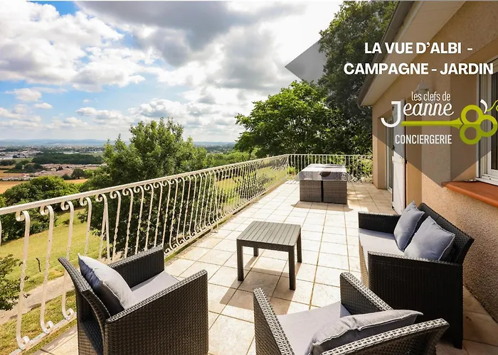 Photo de Villa La vue d'Albi - Campagne - Jardin à Le Sequestre