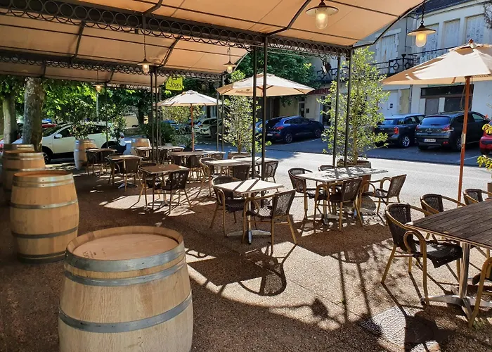 Hotel Restaurant La Promenade Gourdon-en-quercy fotoğrafı