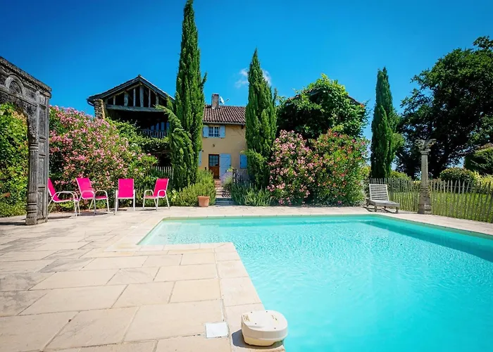 Beautiful Farmhouse With Private Pool Le Houga fotorgafie
