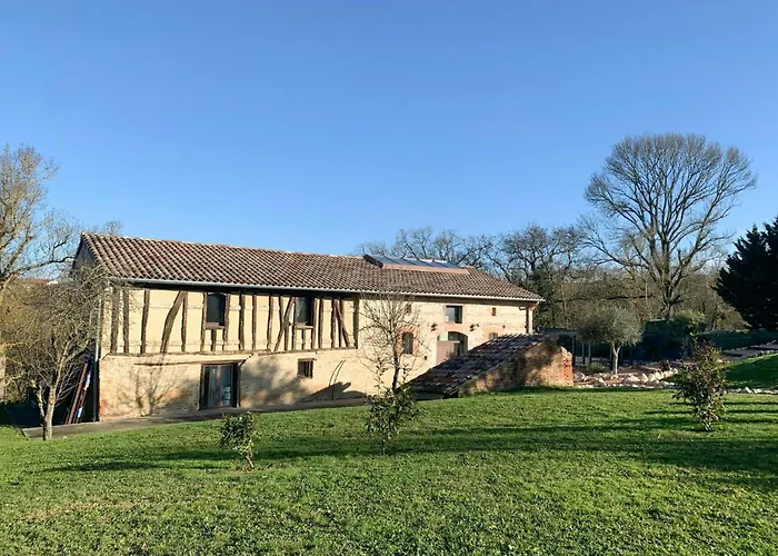 Restored Farmhouse Near Toulouse With Pool Mauvezin-Saves foto