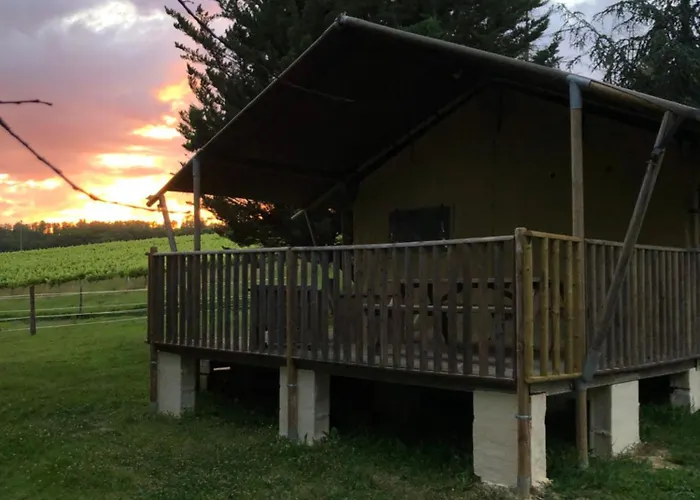 Tente Safari Eco Lodge 6 Personnes Castillon-Debats photo