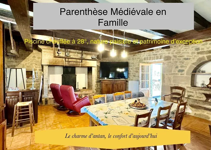 Douceur D Eau Gite De Charme Avec Piscine Couverte Chauffee 28 Degre Padirac Rocamadour Mayrinhac-Lentour 사진