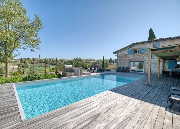 Villa Virginie Gite 2 Faudoas fotoğrafı