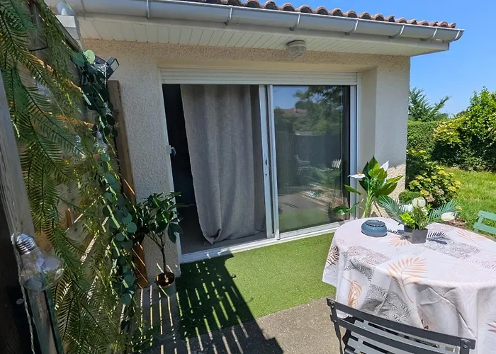 L'Instant Campagne - Appartement Cosy Avec Jardin Meauzac foto