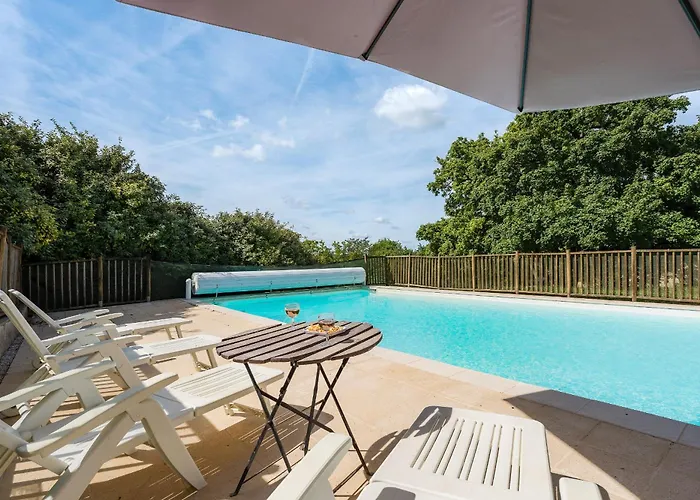 Les Artals- Villa Avec Piscine 12M, Boulodrome Montaigu-de-Quercy 사진