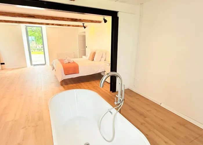 Фото Suite Avec Bain Ilot & Jardin Prive - Vue Pyrenees Figarol