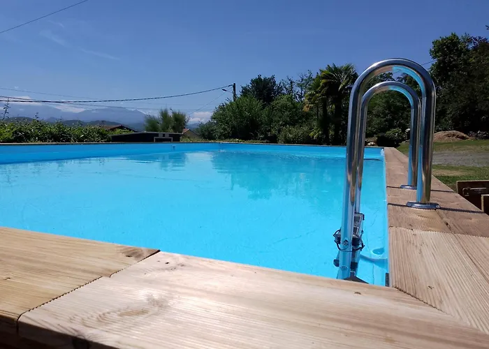 Pyrenees Vue Gite - Owl - Vues Fantastique, Petit-Dejeuner, Calme, Piscine, Parking - Brand New 圣戈当照片