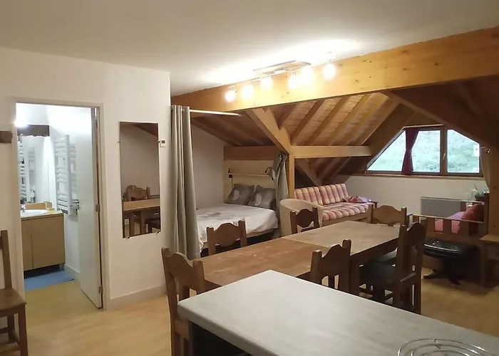 Grand Studio Loft Ideal Pour Les Familles Ustou foto