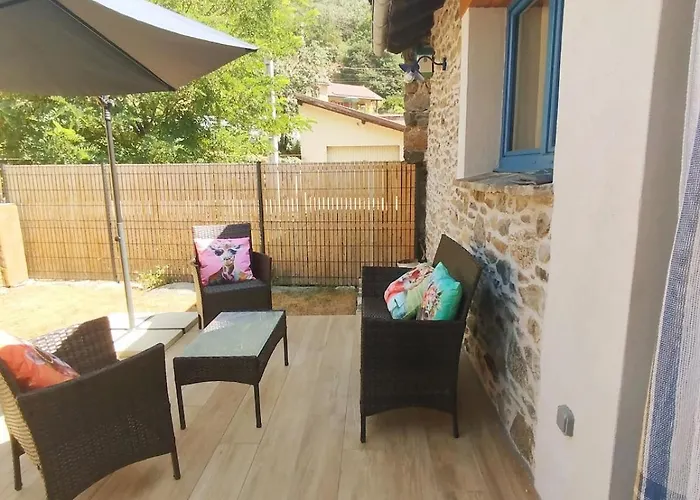 Maison De Village Avec Terrasse - Proche Ax Savignac-les-Ormeaux φωτογραφία