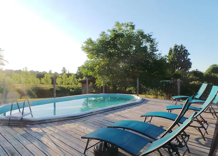 Gite De Lassalle Avec Piscine Privee Proche Barbotan Eauze Nogaro Dans Le Gers Marguestau foto