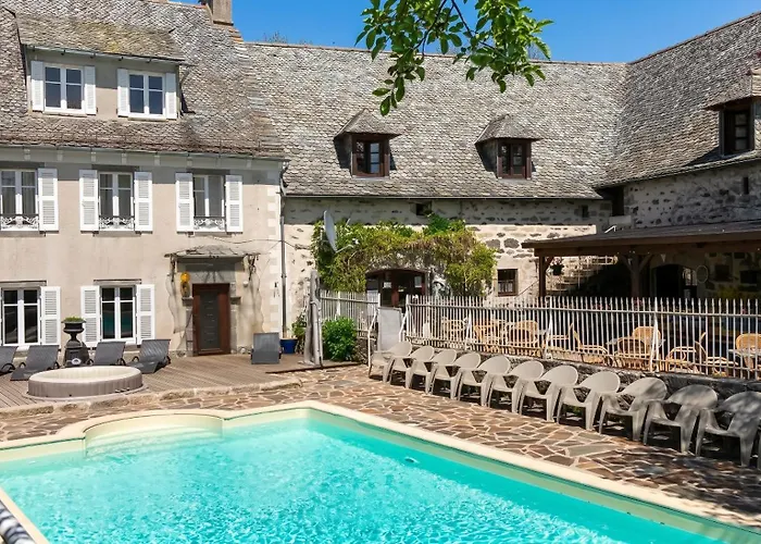 Bungalow Confortable En Campagne A Argences-En-Aubrac Avec Piscine Foto