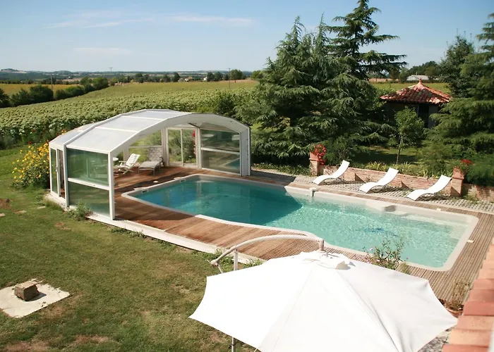 Les Fleurs Du Parc Bed and Breakfast Mansempuy foto